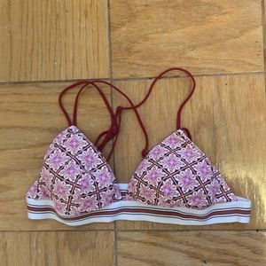 Victoria’s Secret patterned strappy bralette